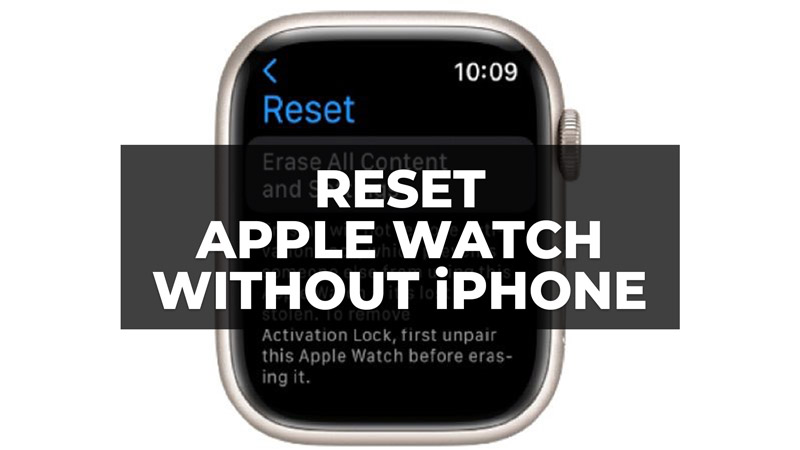 Reset Apple Watch Without Iphone 1 