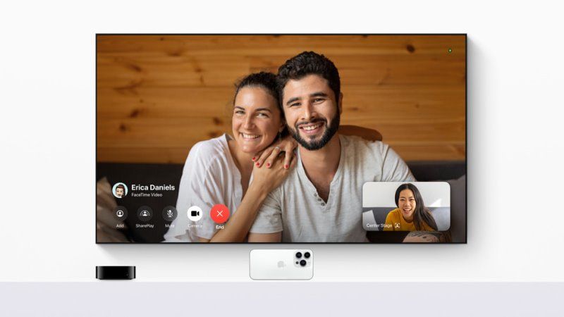 использовать Facetime на Apple TV