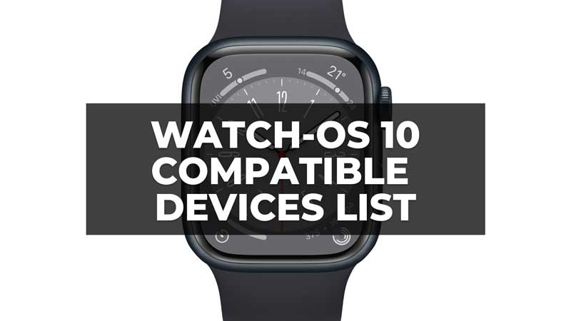 WatchOS 10 Compatible Devices
