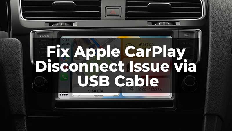 Apple CarPlay Disconnect Issue