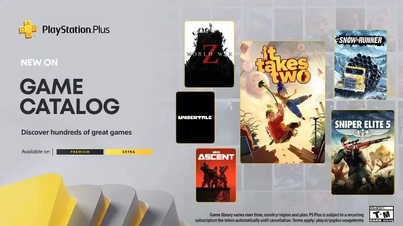 PS Plus Extra and Premium Free Games for July 2023