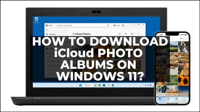 Скачать фотоальбомы iCloud в Windows