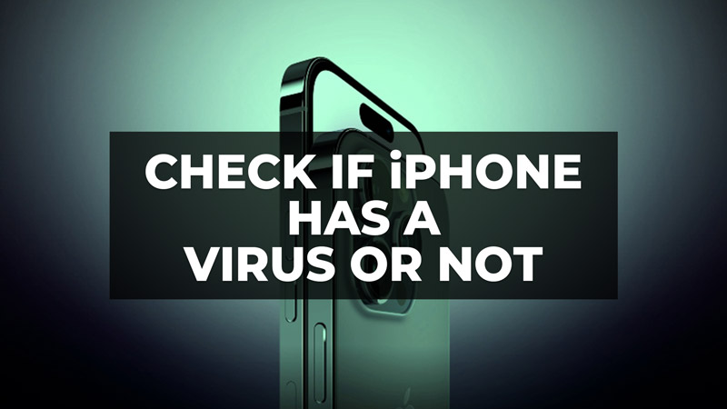 how to check iphone for virus free