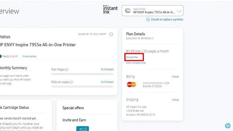 How To Cancel HP Instant Ink Plan Subscription?