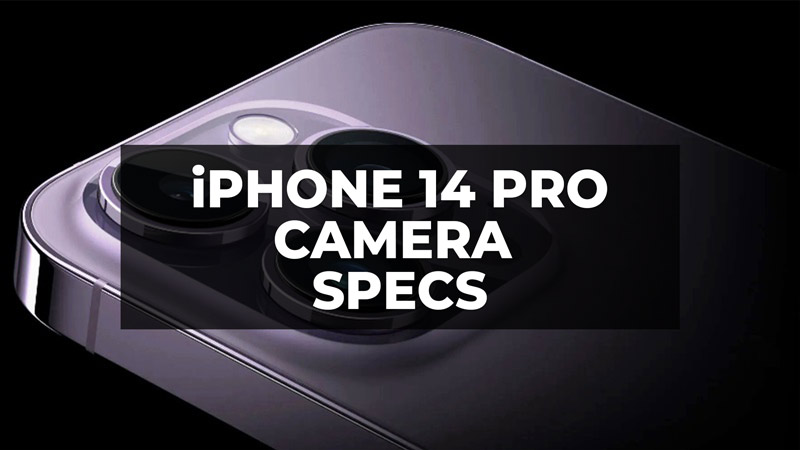 iphone 14 camera specs whats new