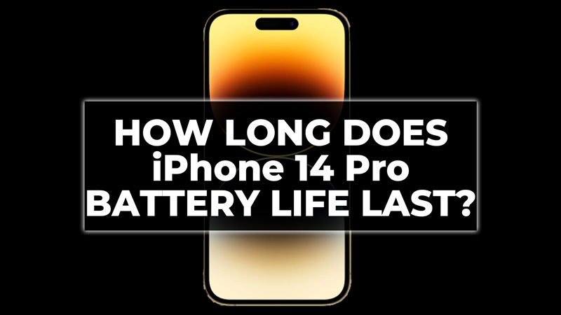iPhone 14 Pro Battery Life