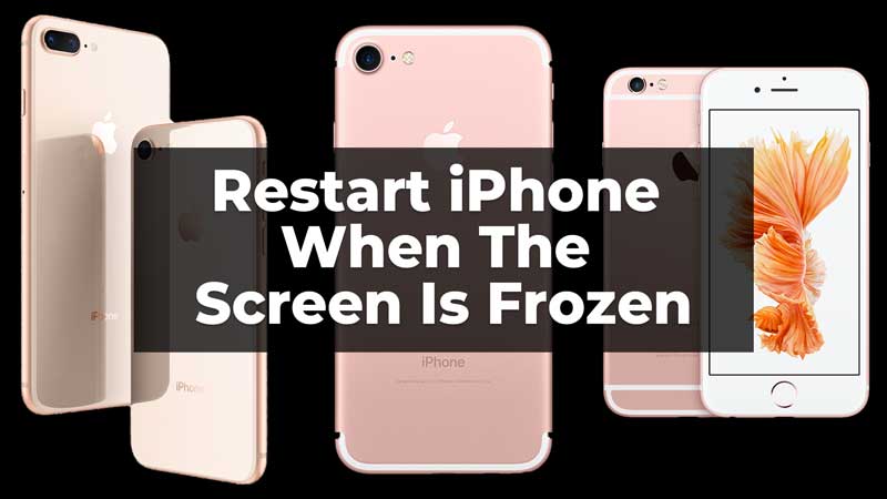 how to restart iphone 14 frozen screen