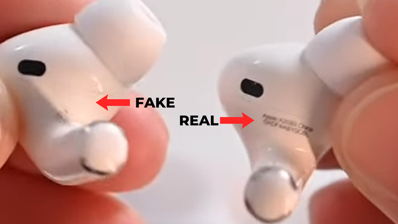 Проверьте серийный номер AirPods Pro Real Fake