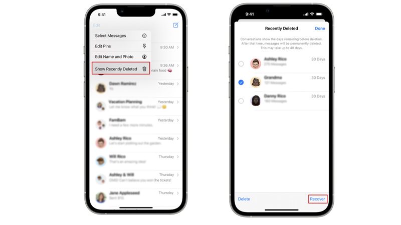 How To See Recent Messages On Iphone