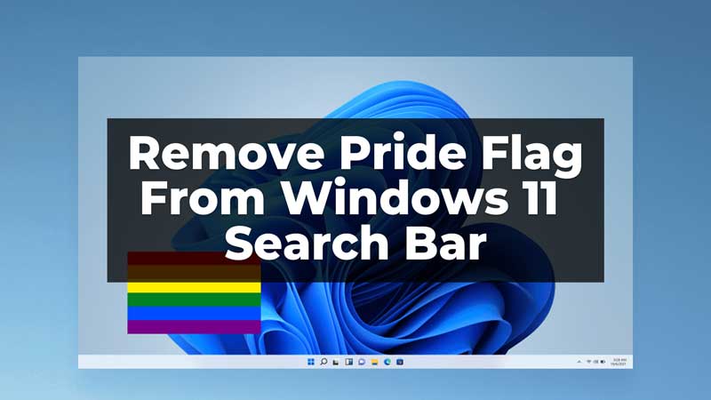 Remove Pride Flag