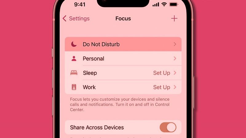 how to turn off do not disturb feature on iphone 14