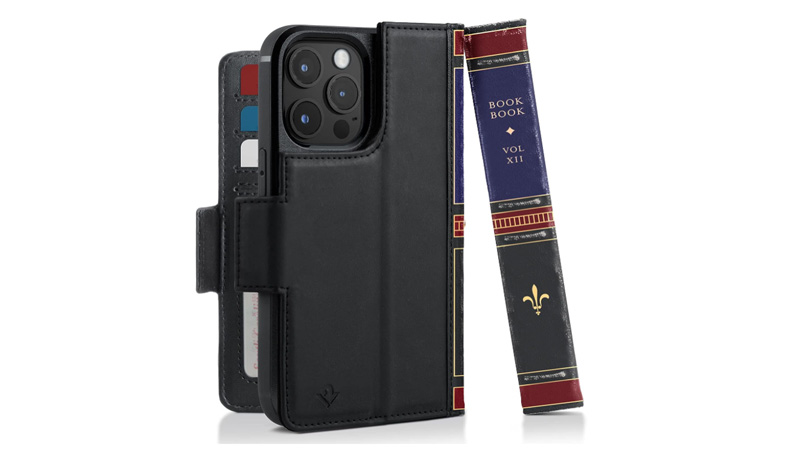 iphone 14 pro leather case купить