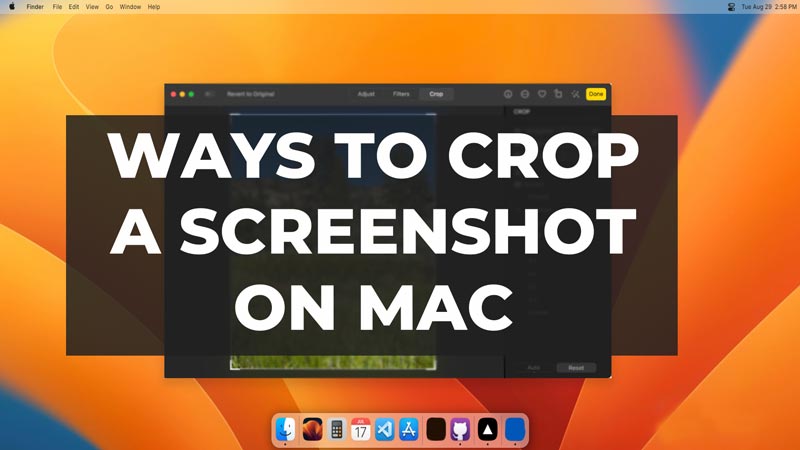 Crop A Screenshot on Mac?
