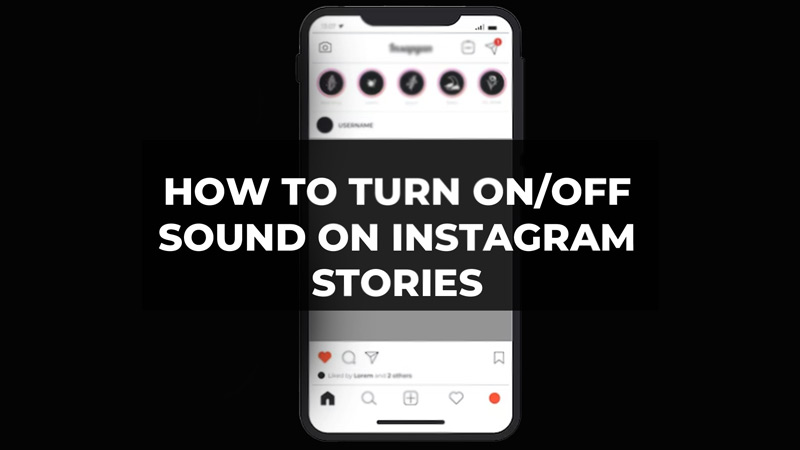Включить/выключить звук в историях Instagram
