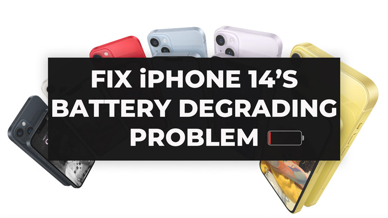 Why iPhone 14 Batteries Are Degrading? What Is the Fix?