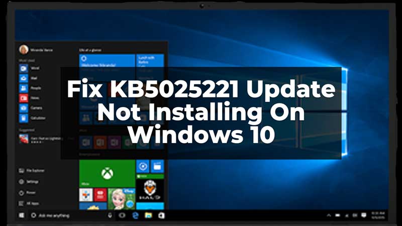 KB5025221 Update Installation