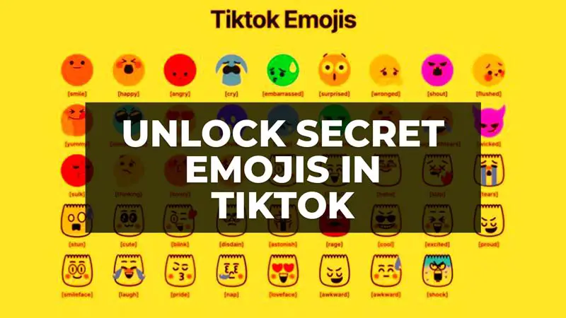How To Unlock Secret Emojis In Tiktok 2023