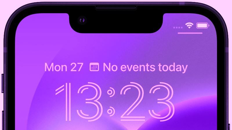 sony remove clock on lock screen