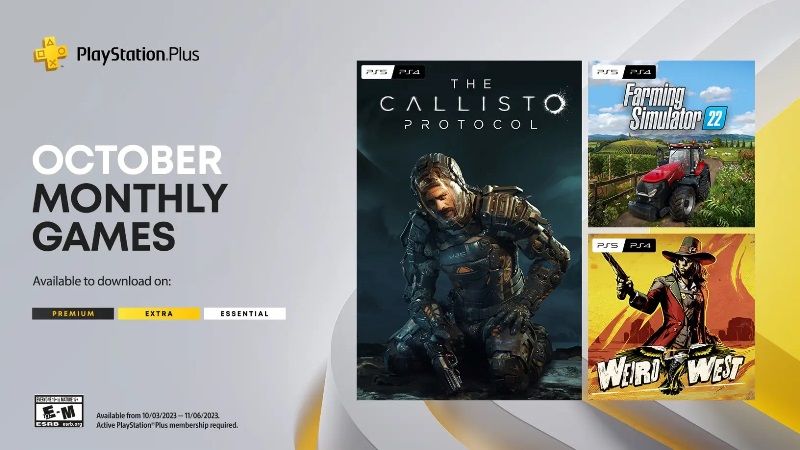 PS Plus October 2023 Free Games Revealed