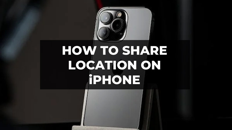 Поделиться местоположением на iPhone