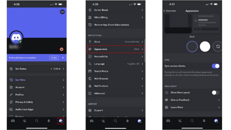 how to change discord theme for free