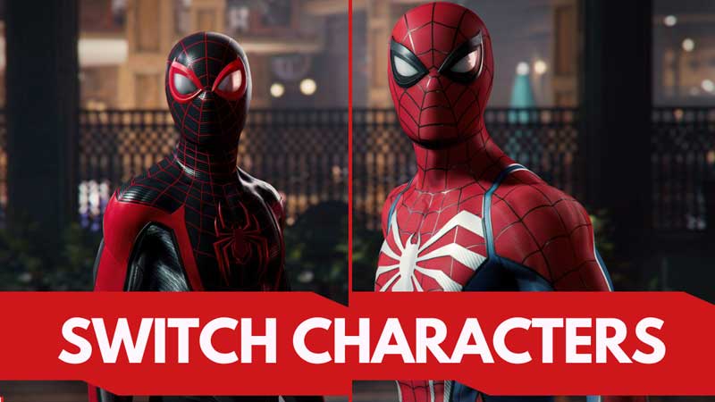 Switch Characters Spider-Man 2